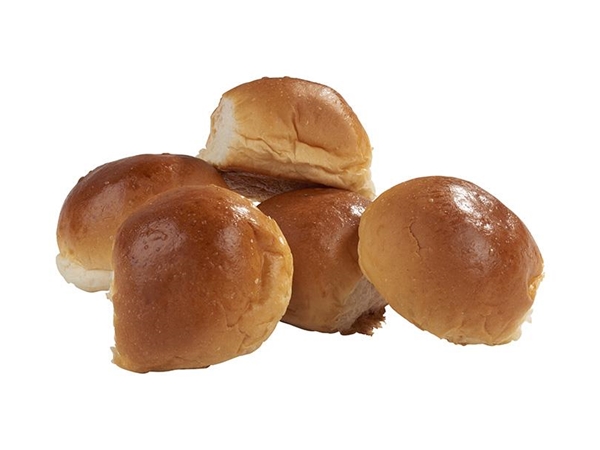 Mini Broodjes Wit Rond 5 St.