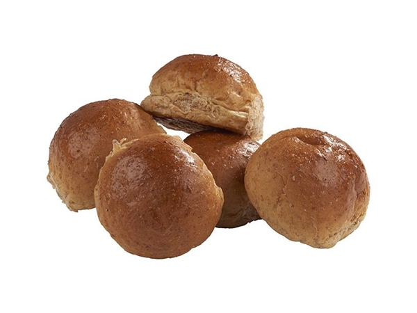 Mini Broodjes Bruin Rond5 St